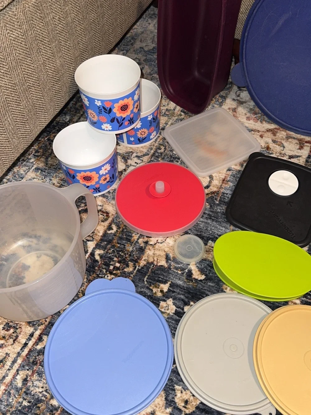 Tupperware assorted plastic